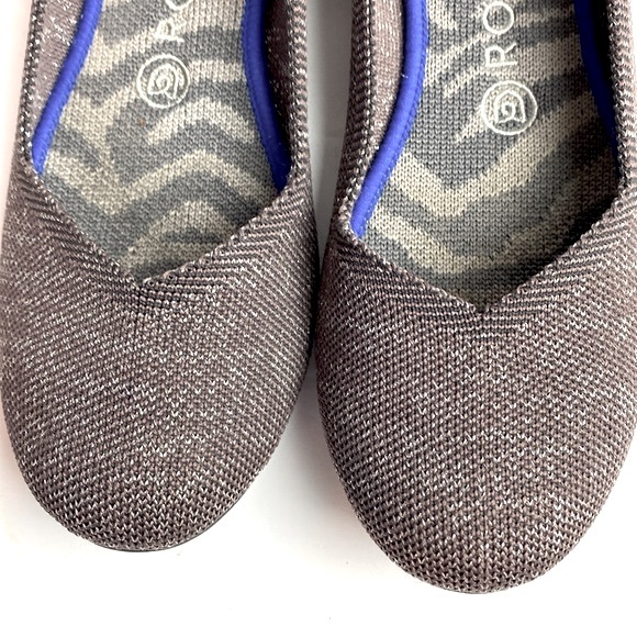 Rothy’s Women’s Round Toe Flats Twilight Metallic Size 8 - Picture 9 of 12